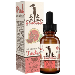 Essentials By Savage Pink Grapefruit Full Spectrum CBD Oil Tincture